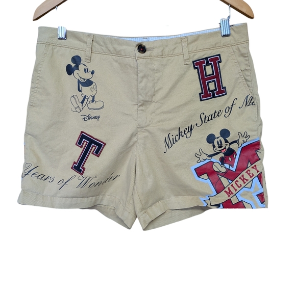 Tommy Hilfiger x Disney Mickey Mouse Chino Shorts Size 10 - Picture 3 of 12